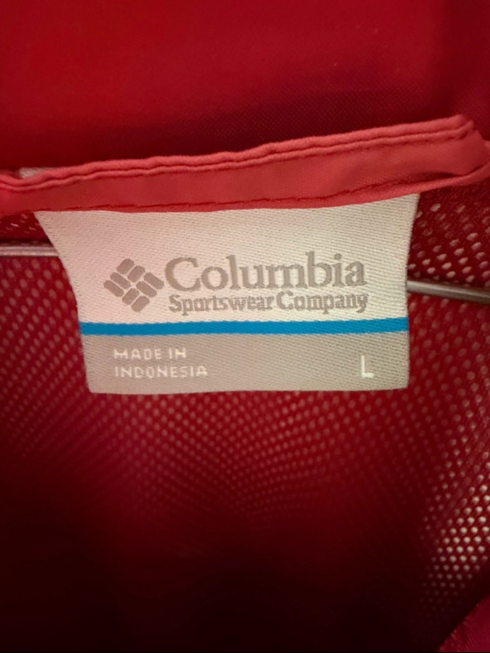 Columbia Omni-Tech Waterproof Hooded Rain Jacket - Coral / Pink - Picture 3 of 7